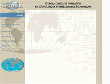 Tablet Screenshot of geopolia.com